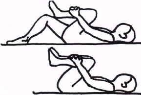 Knee to Chest exercise