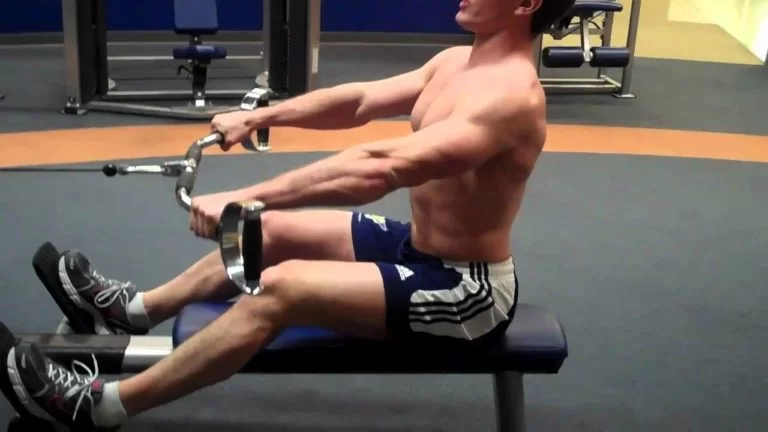 LOW ROWING EXERCISE