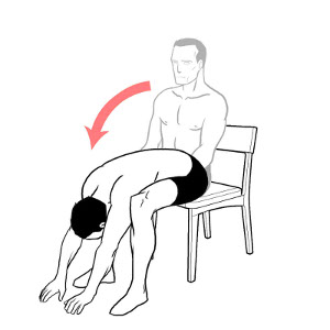 seated lumbar flexion