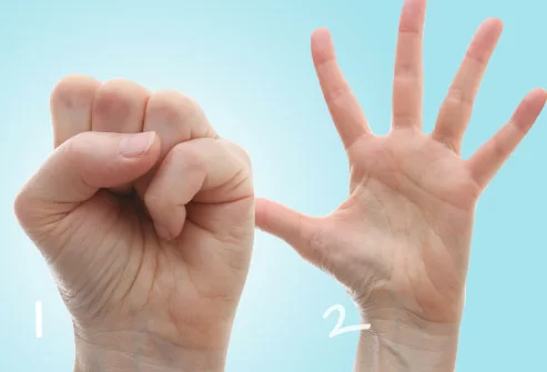 Make a Fist Exercise