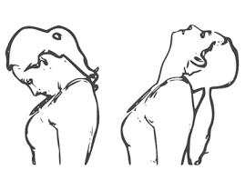 Neck flexors and extensors exercises