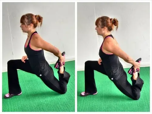 Kneeling Quad Stretch