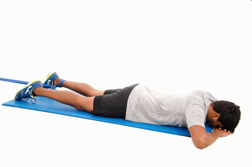 Core Compression, Supine, Straddle, Single Leg Knee Extensions 