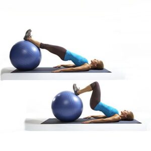 Hip Thrust / Glute Squeeze on Ball