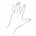 
Alternate finger stretch