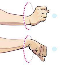 wrist circles range of motion exercise