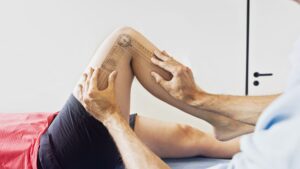 Anatomical movement: Knee flexion