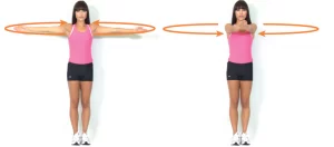 Active horizontal and abduction adduction(transverse flexion)