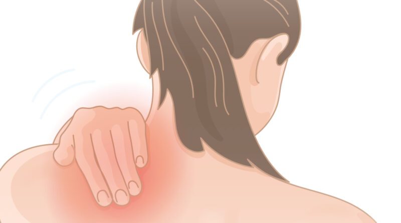 shoulder-blade-pain-left-side-woman-archives-samarpan-physiotherapy