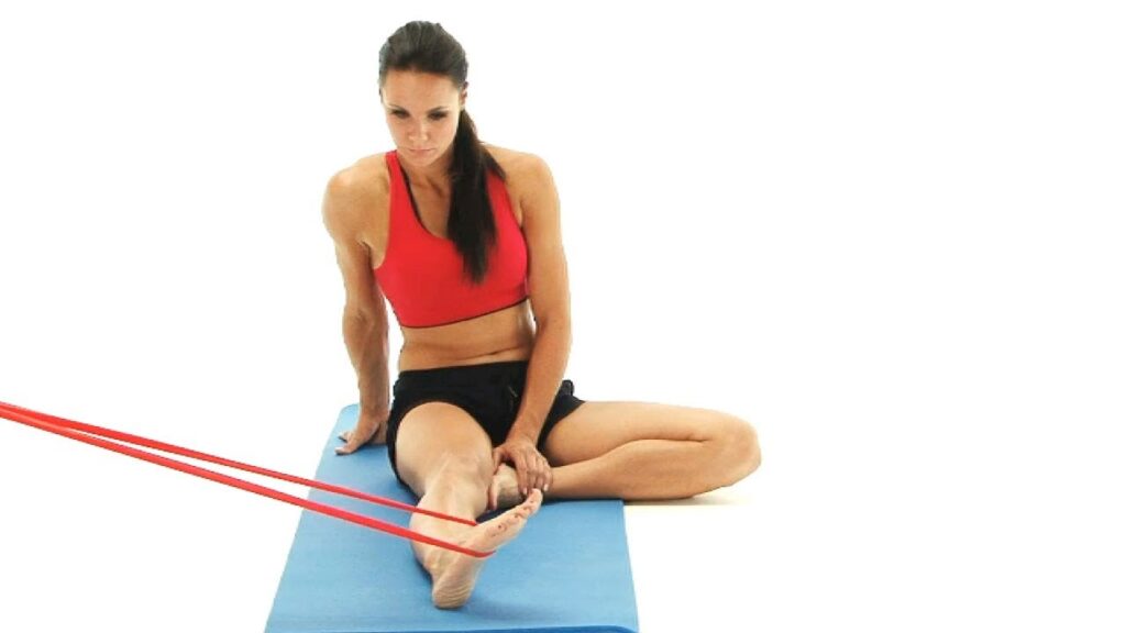 inversion with resistance band