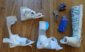 Types of orthosis for CP