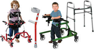 Types of walker for CP