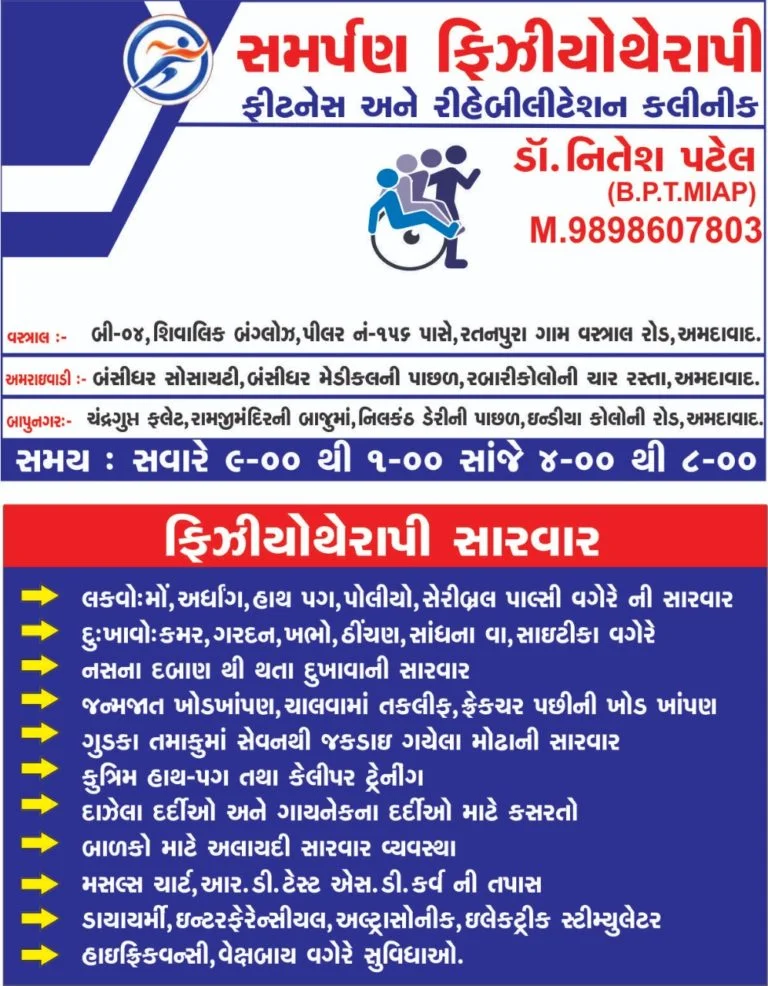 Physiotherapy Clinic Address