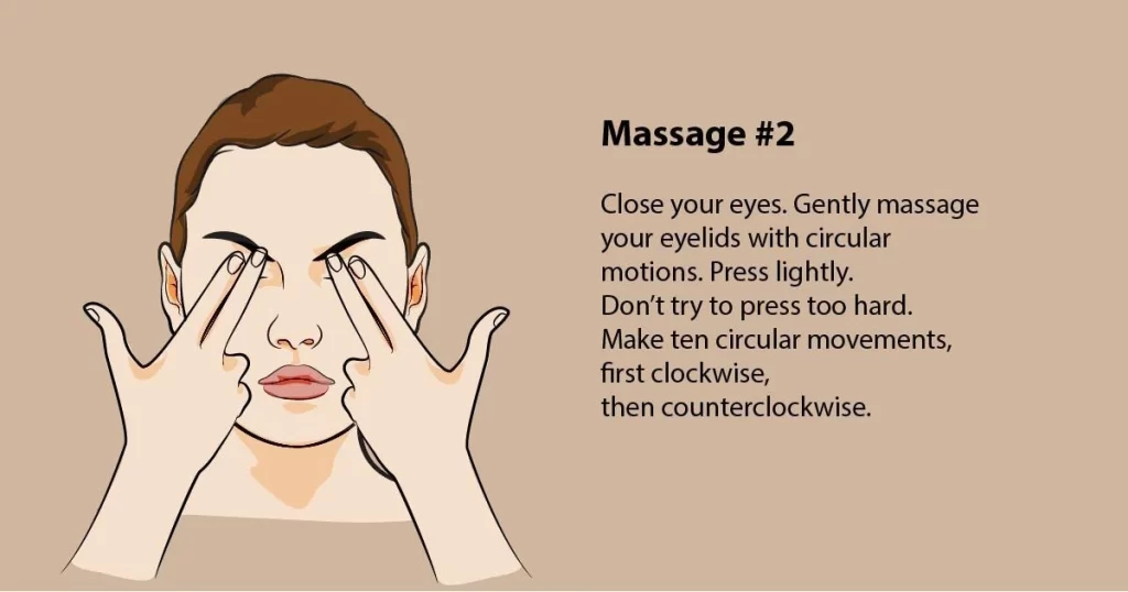 eye massage
