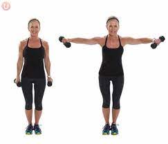 dumbell side raises