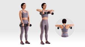 dumbell upright row