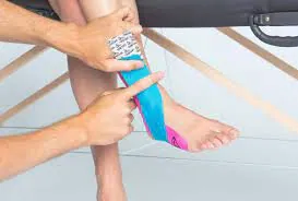 application of Kinesio taping for peroneal tendinitis