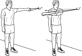 theraband shoulder adduction