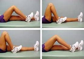 Hip and knee flexion