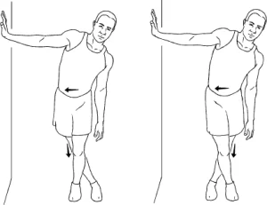 Standing Iliotibial Band Stretch