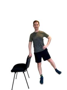 Hip abduction (standing)