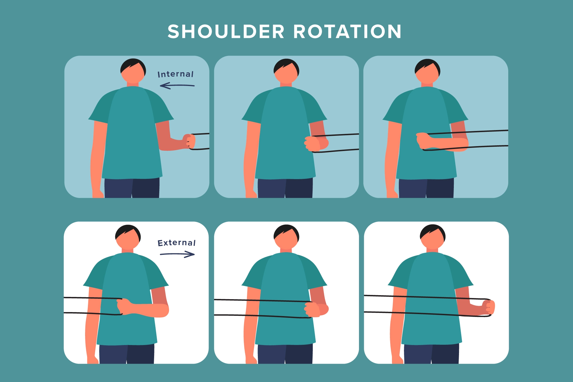 internal rotation shoulder stretch