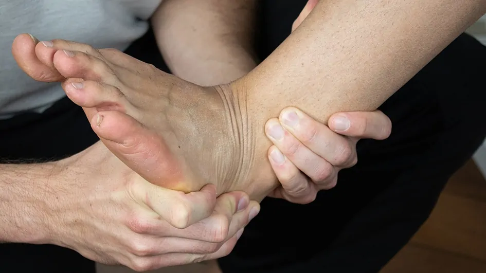 External rotation stress test External rotation stress test