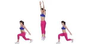 Jumping Lunges