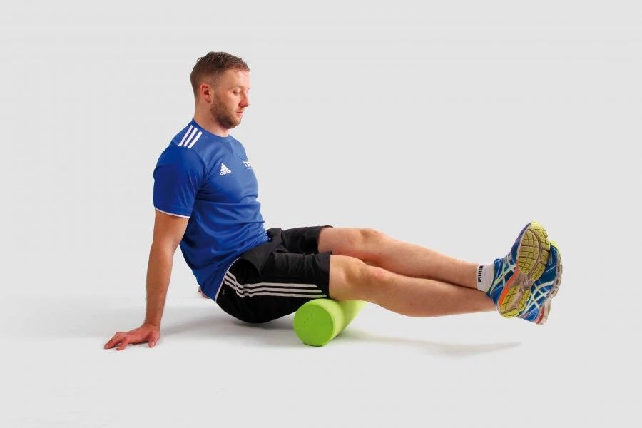 Leg stretches (hamstring,glutes,ITB,adductors) - Physio On a Roll