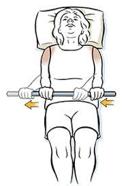 wand shoulder external rotation exercise