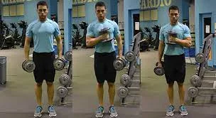 Crossbody Dumbbell Curl