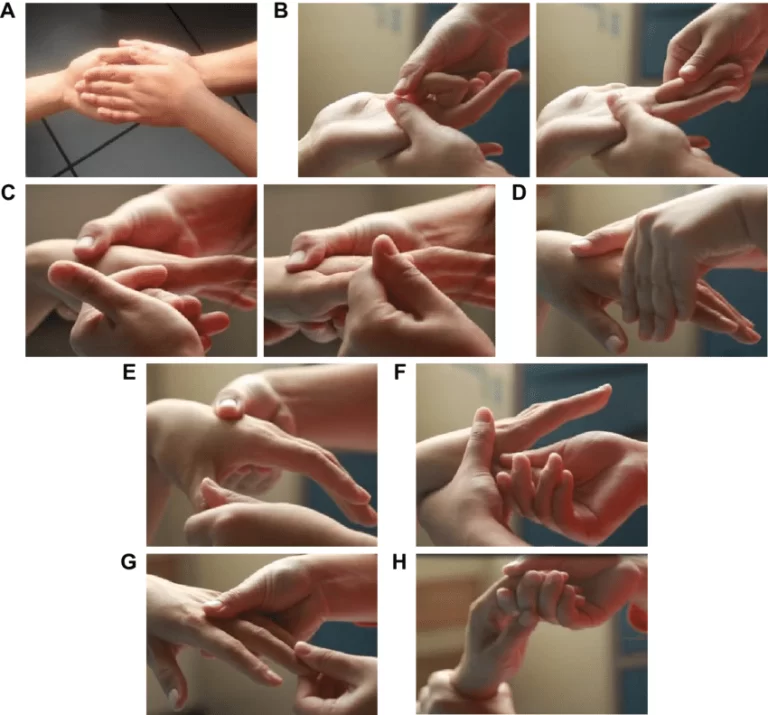 Passive exercises of finger motion