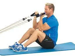 Resistance Band Preacher Curl