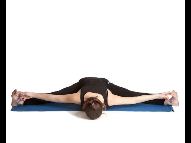 Wide-Angle Seated Forward Bend - Ekhart Yoga