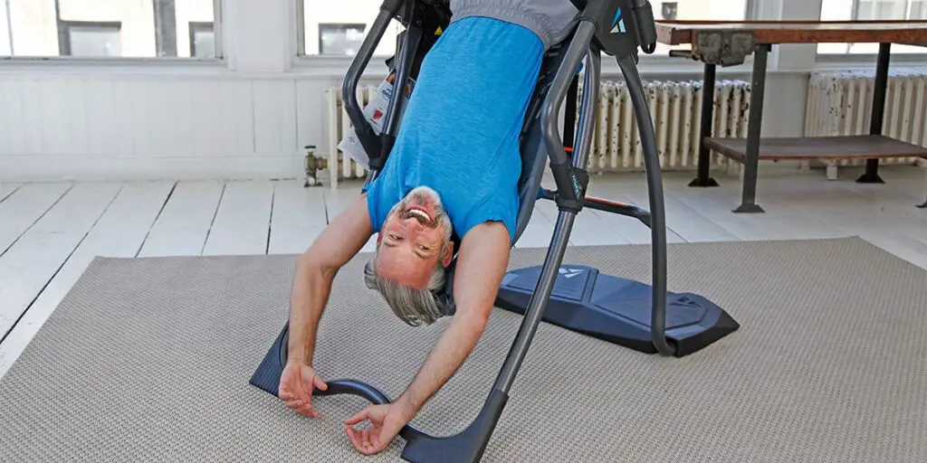Exercise with Inversion Table