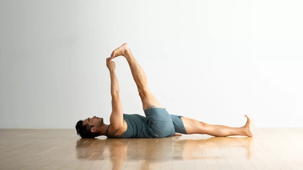 Reclining Hand-to-Big-Toe Pose (Supta Padangusthasana)