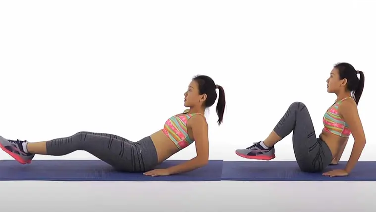 Seated Knee Tucks Exercise