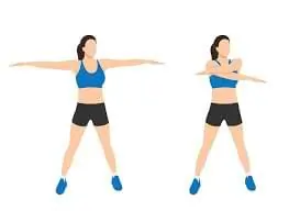 Standing arm swings