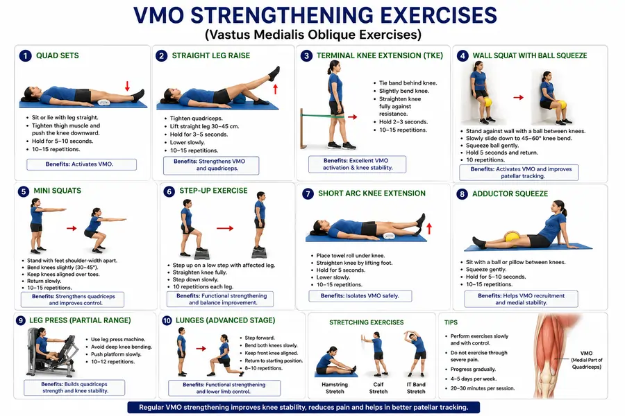 VMO strengthning exercise