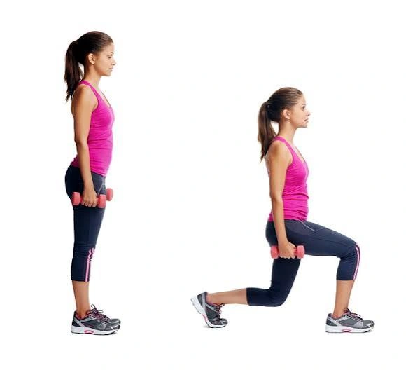 lunges leg