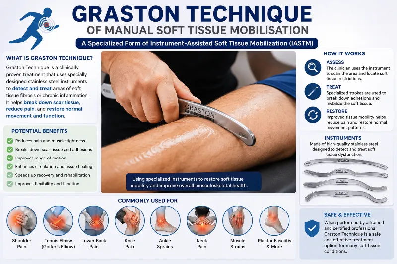 Graston Technique of Manual Soft Tissue Mobilisation