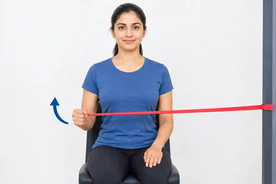 Rotator cuff outward rotation